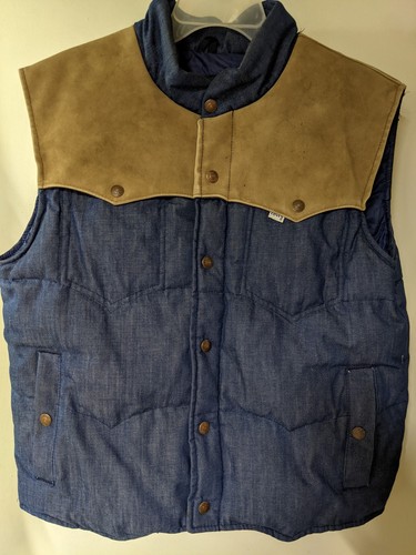 Vintage levi down filled ski - filled,